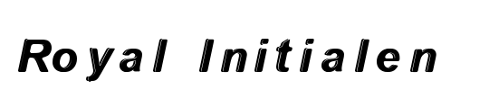 Royal Initialen