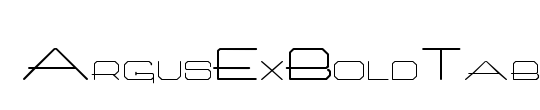 ArgusExBoldTab