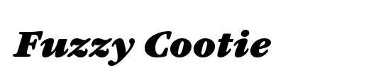 Fuzzy Cootie