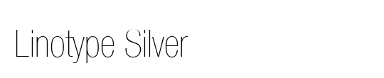 LinotypeSilver