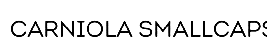 Carniola SmallCaps