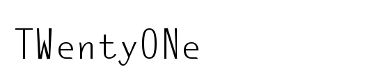TWentyONe