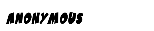 Anonymous