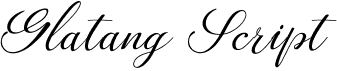 Glatang Script