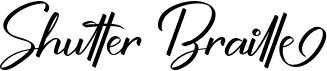 Shutter Braille