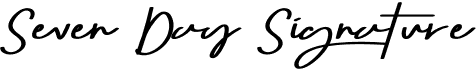 Seven Day Signature