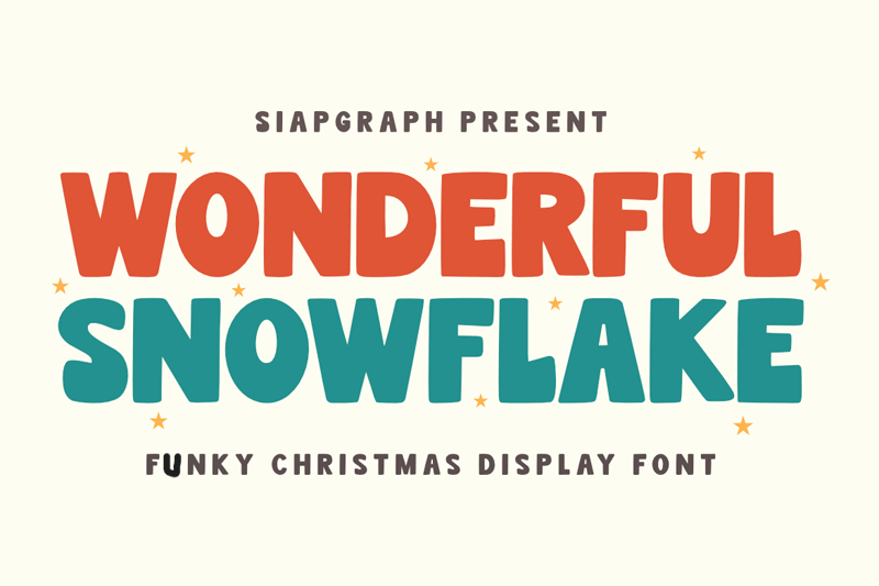Wonderful Snowflake illustration