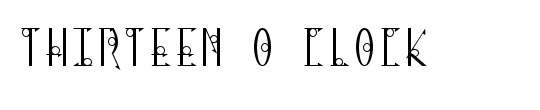 3D Thirteen Pixel Fonts