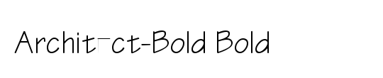 Architect-Bold