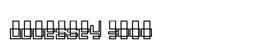 Year 3000 Italic