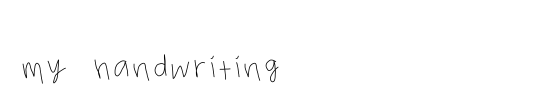 handwriting-draft_free-version