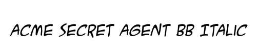 HYPNO Agent Condensed Italic