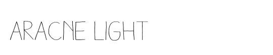 Aracne Light Italic