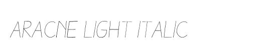 Yaahowu Light Italic