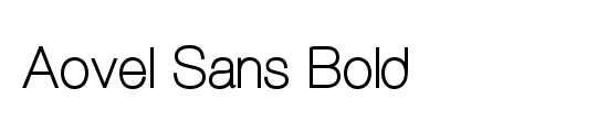 Aovel Sans