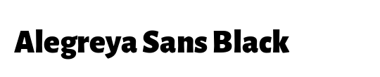 PF Fusion Sans Black