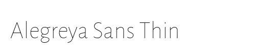 Clear Sans Thin