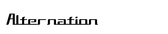 Alternation