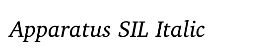 Apparatus SIL