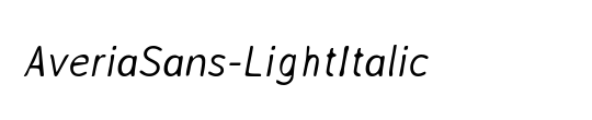 RelayWide-LightItalic