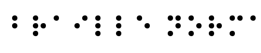 Braille Outline