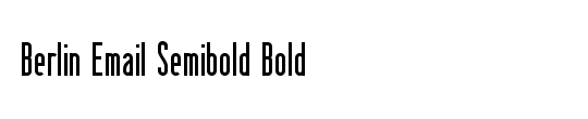 Berlin XBold