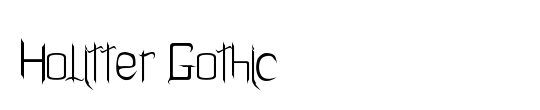 Holitter Gothic