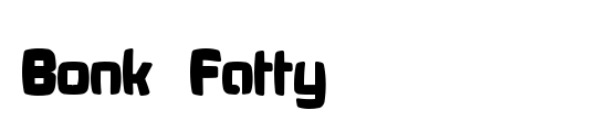 font twelve good fatty