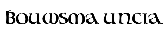 Cry Uncial Italic