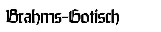 Caslon Gotisch BQ