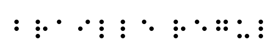 Braille Outline