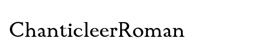 ChanticleerRoman