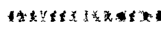 Cartoon Silhouettes