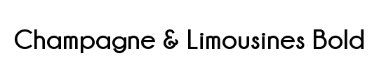 Champagne & Limousines Thick