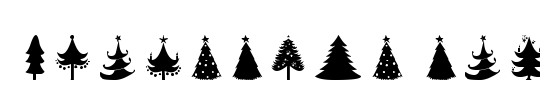 AlphaShapes xmas trees