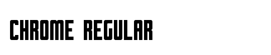 Warp Thruster Chrome Italic