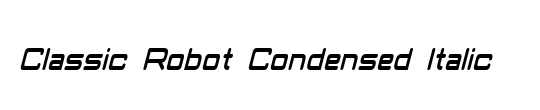 Classic Robot Condensed