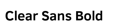 Clear Sans Thin