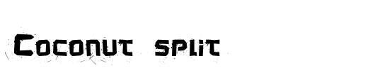 Split splat splodge