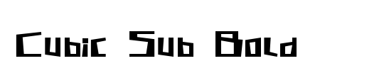 Cubic Sub