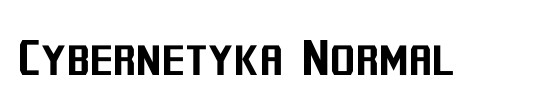 Cybernetyka Italic