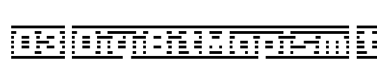 D3 DigiBitMapism Katakana Thin