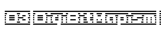 D3 DigiBitMapism Katakana Thin