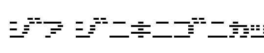 D3 Streetism Katakana