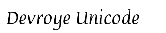 PFCatalog Black Unicode