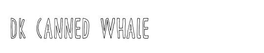 Land Whale Italic