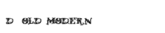 D_OLD MODERN