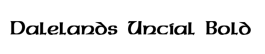 Dalelands Uncial Condensed