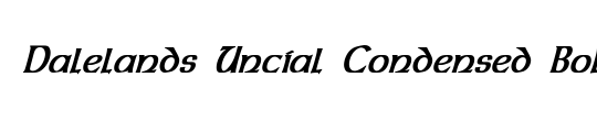 Cry Uncial Italic