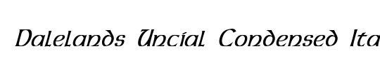 Cry Uncial Condensed